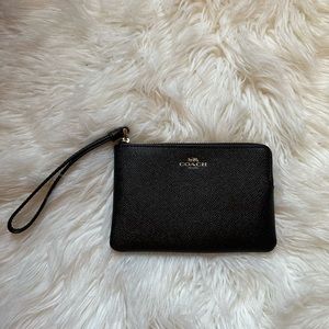 Coach Wristlet NWOT Black
